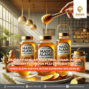 Musim Pancaroba Tiba, Anak-Anak Mudah Terkena Flu dan Batuk? Madu Alami Assyifa Hutan Sumbawa Solusinya!