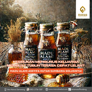 Kesibukan Mengurus Keluarga Membuat Tubuh Terasa Cepat Lelah? Madu Alami Assyifa Hutan Sumbawa Solusinya!