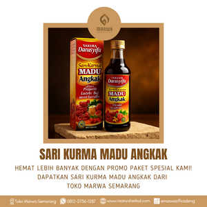 Hemat Lebih Banyak dengan Promo Paket Spesial Kami! Dapatkan Sari Kurma Madu Angkak dari Toko Marwa Semarang